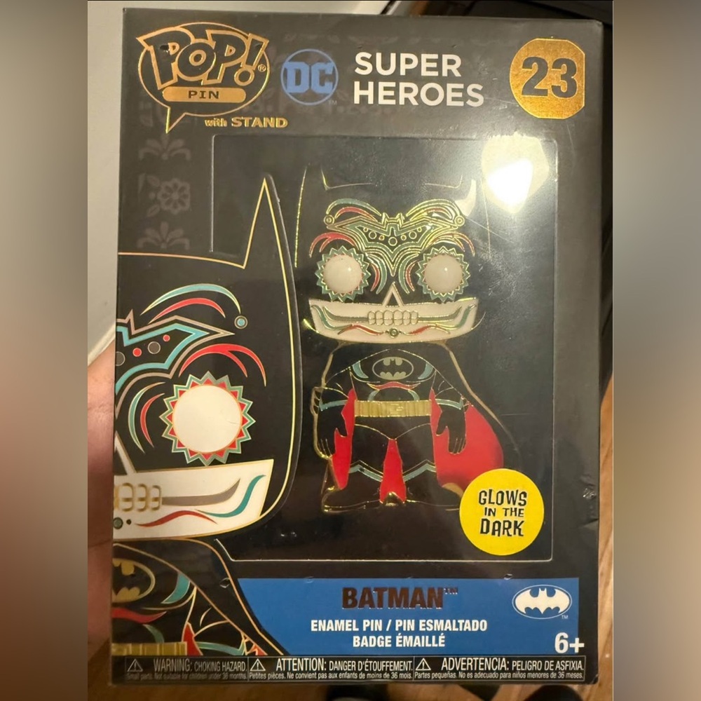 Funko Pop! Super Heroes Batman Enamel Pin